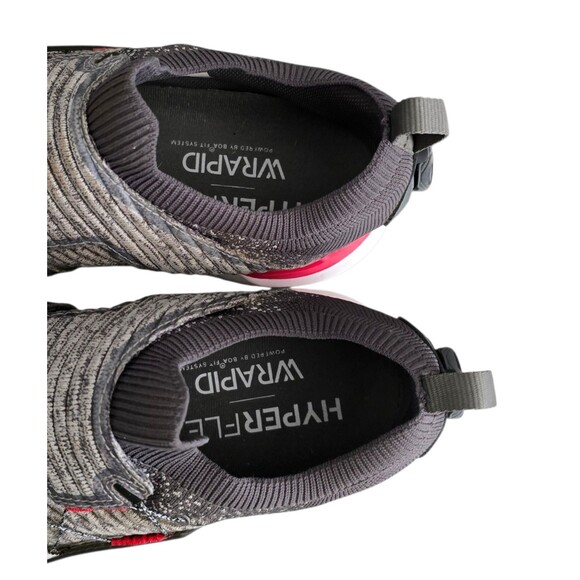 Foot Joy HyperFlex Boa Golf Shoes Mens Size 10.5 Grey Red Soft Spike 51083 main image 5